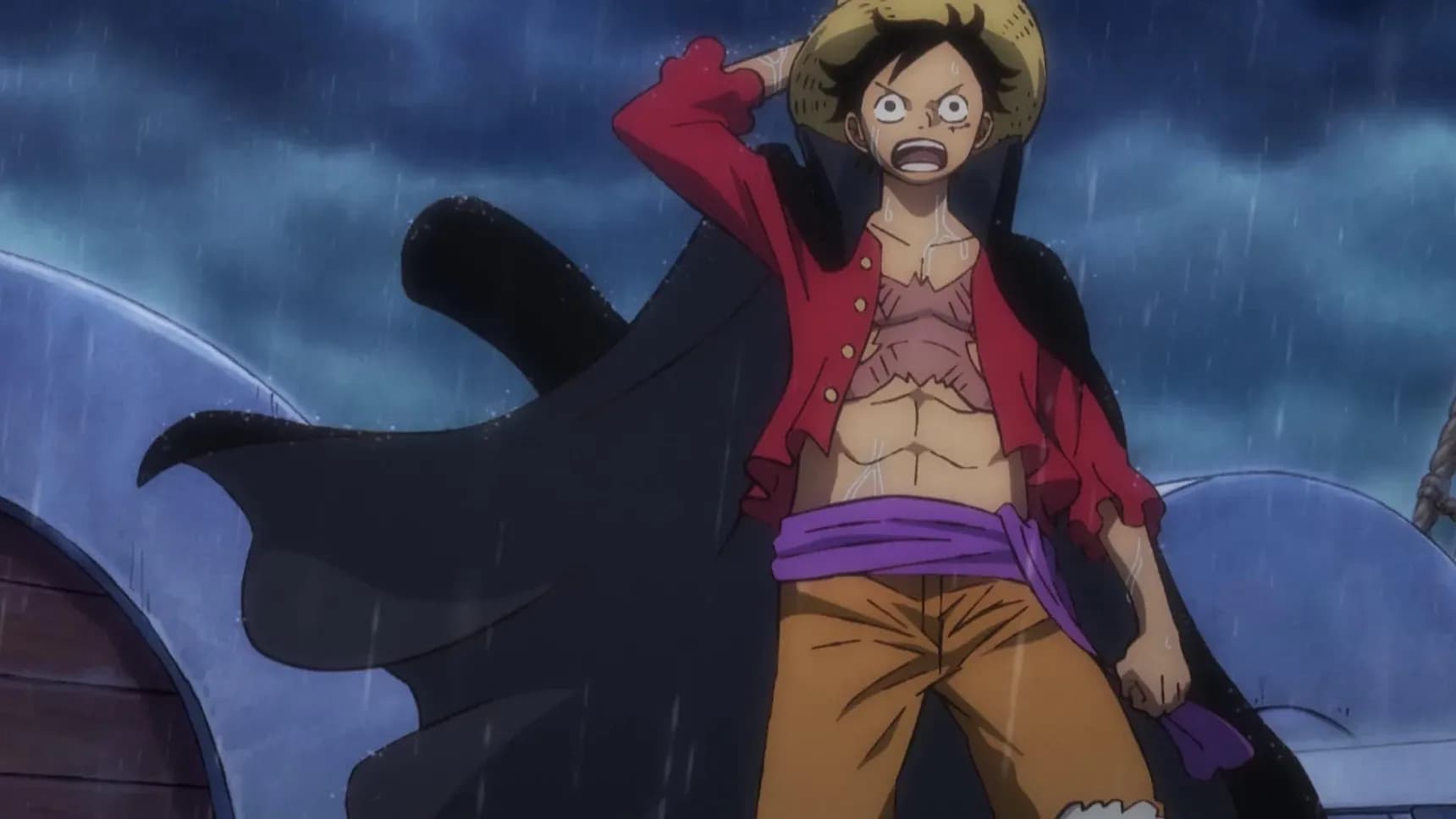 Luffy z anime One Piece