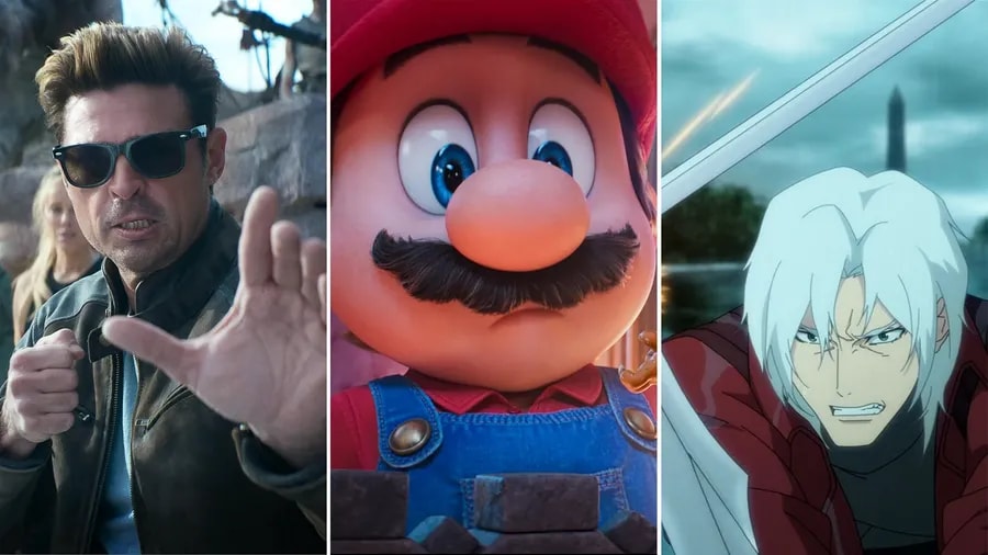 Mortal Kombat II, Super Mario galaktický film a Devil May Cry