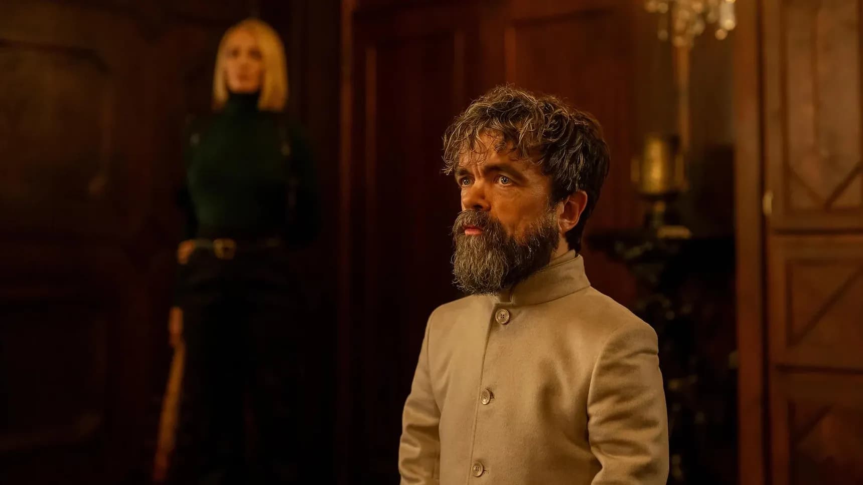 Peter Dinklage jako miliardář Leon Prater v seriálu Dexter: Vzkříšení
