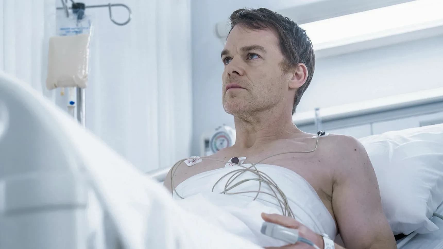 Michael C. Hall jako Dexter Morgan v seriálu Dexter: Vzkříšení