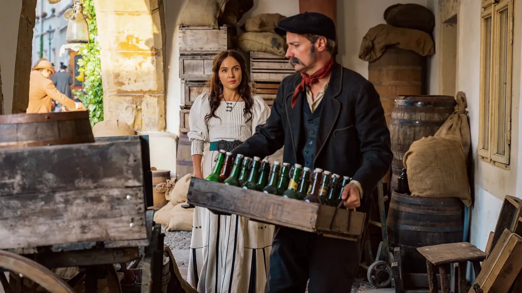 Tereza Ramba a Jaroslav Plesl ve filmu Cukrkandl