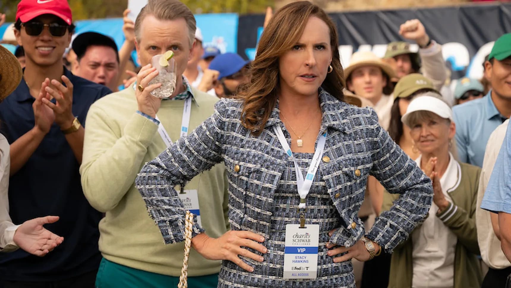 Molly Shannon jako Stacy v seriálu Hawk